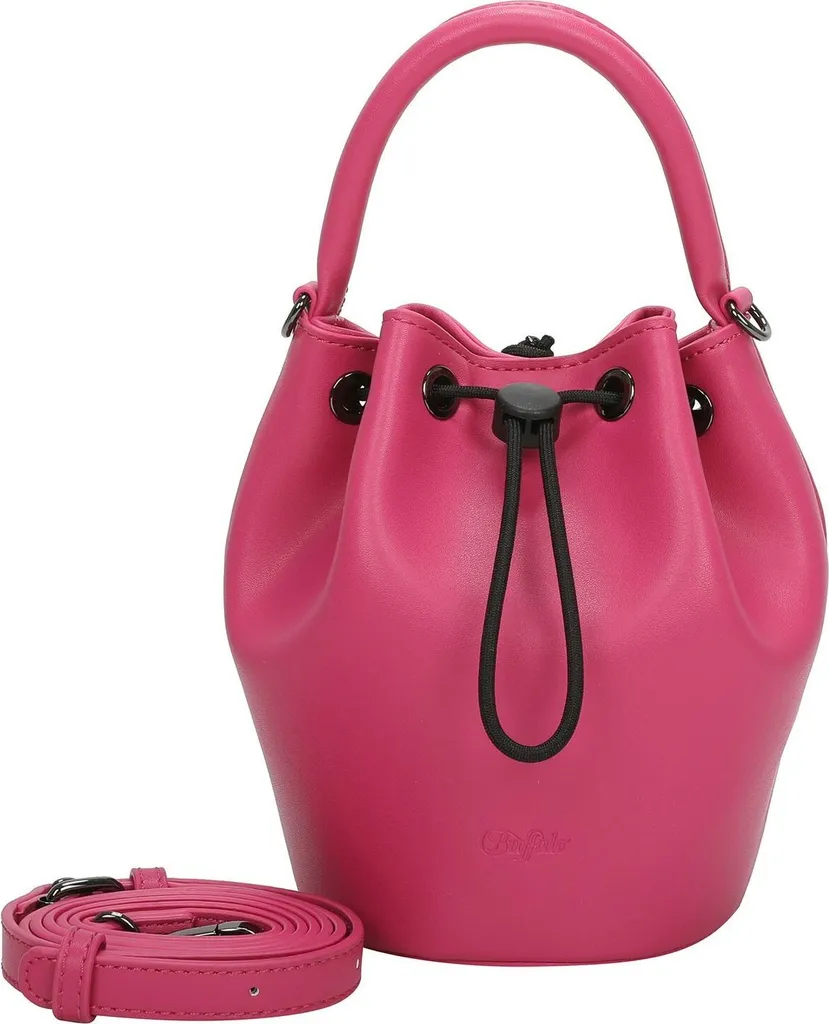 Sac Seau Rose Flashy Bandoulière Femme BUFFALO Muse Citro Hot Pink
