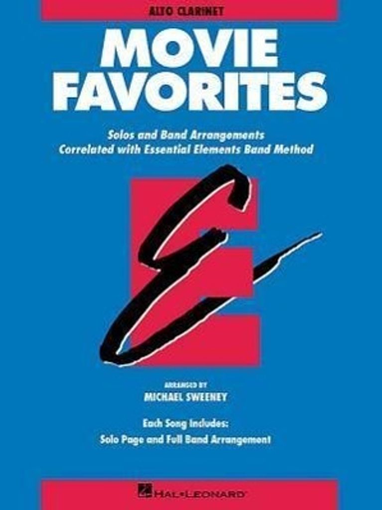 Essential Elements Movie Favorites: Eb Alto Clarinet