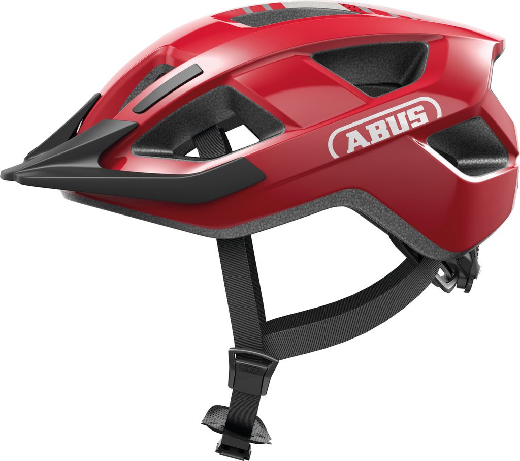 ABUS Fahrradhelm Aduro 3.0 LED - sportiver City-Helm in stilvollem Design für alltägliche und sportliche Touren - mit Rücklicht - für Damen und...
