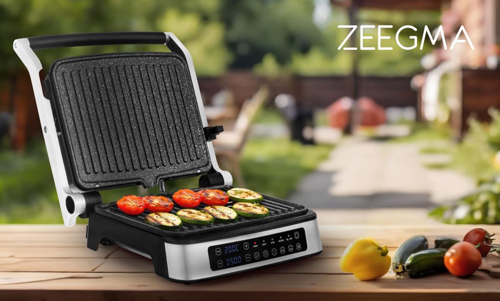 ZEEGMA Elektrický kontaktný gril a sendvičovač 2100 W, 2v1, Obrázok produktu 6