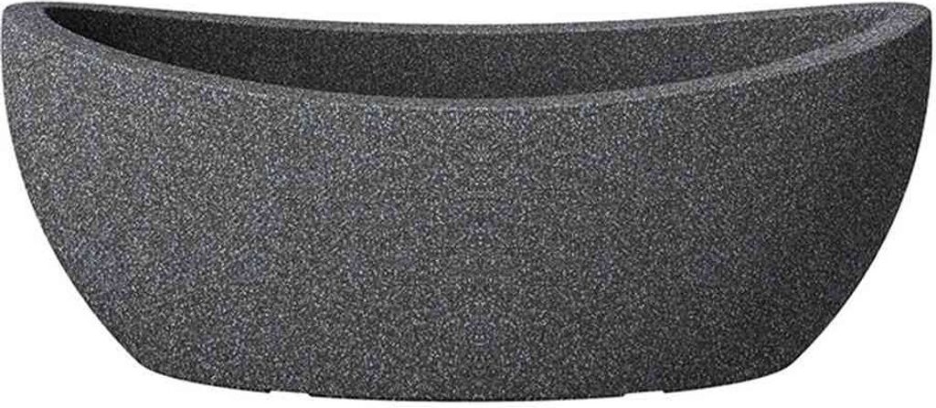 Scheurich 253/58 Jardiniere Wave Globe Black Granite - 58 Zdjęcie produktu 