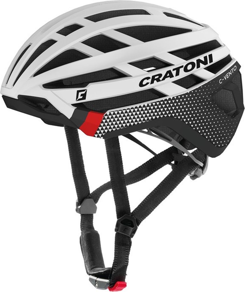 CRATONI Gravel-Helm C-Vento weiß glänzend/matt