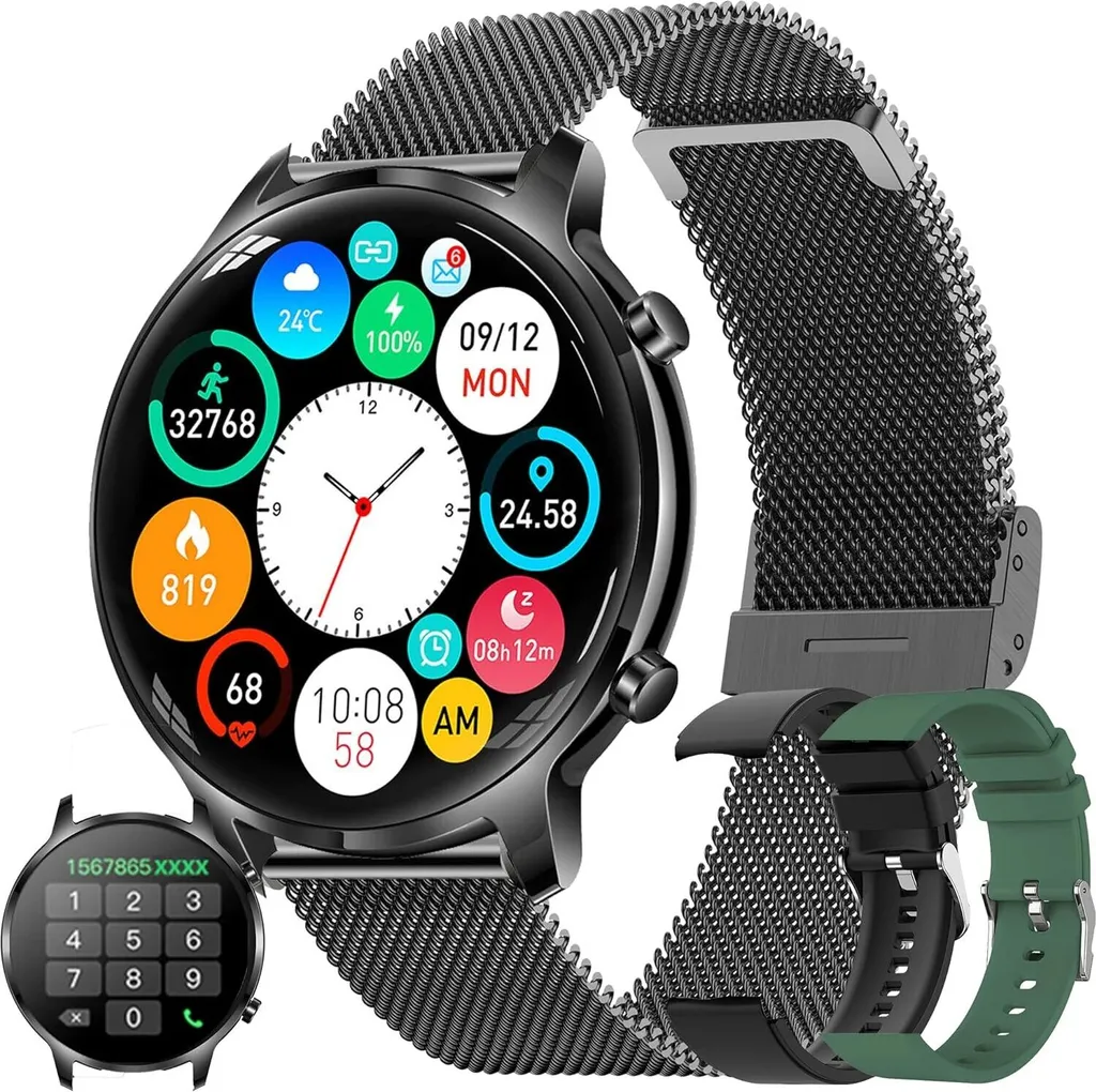Orologio Professionale Smartwatch HD Bluetooth - Funzione Telefono