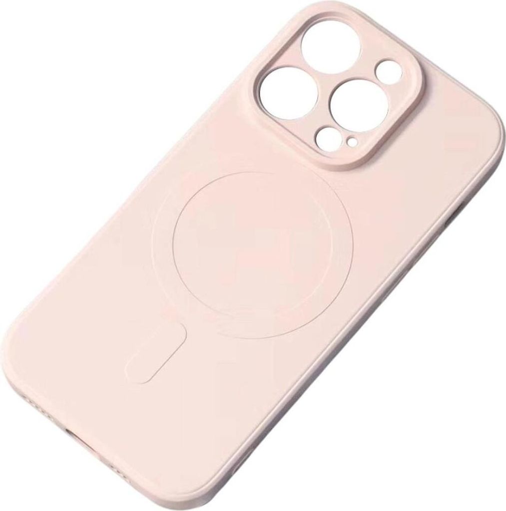 Silikonhülle Bumper Handyhülle kompatibel mit Samsung Galaxy S25 Edge Rosa