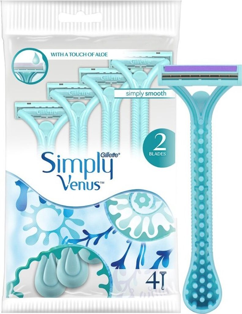 Gillette Simply2 Venus Jednorazowe maszynki 4szt