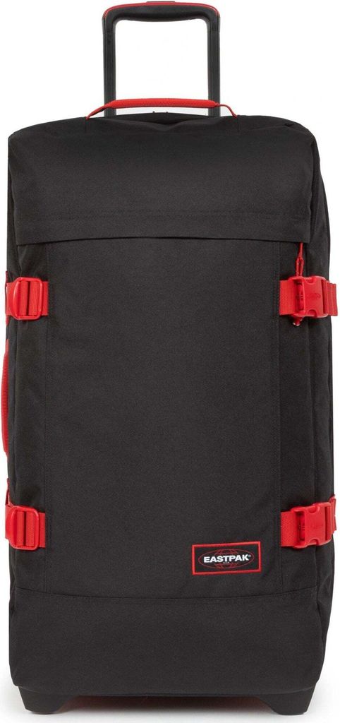 EASTPAK Trolley Koffer TRANVERZ M EK62 Kontrast Scarlet 78L mit TSA Schloss