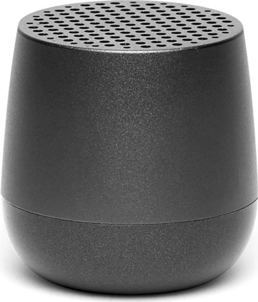 Lexon Mino+ Gun Metal - Altoparlante Bluetooth TWS e Selfie Remote