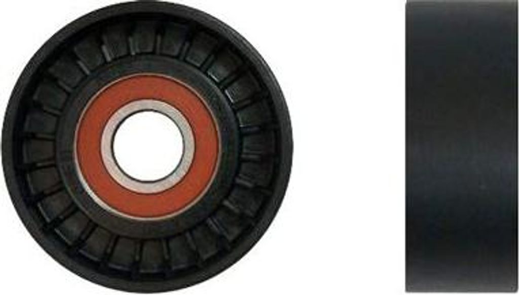 DENCKERMANN P210001 Spannrolle, Keilrippenriemen OE 11281433571 kompatibel mit 3er E46, 5er E39, 7er E38, X5, Z3er E36, Z4er E85