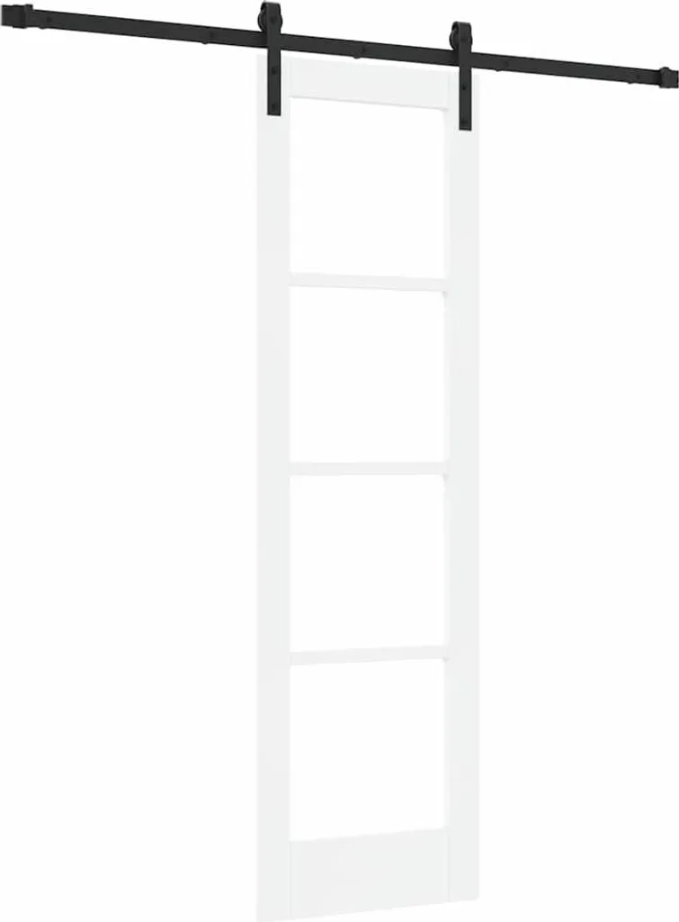 Porte de chambre blanche ORKDAL 61x198,5 cm au design contemporain