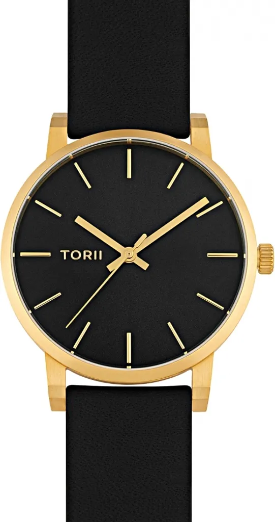 Montre Élégante TORII G41BL.BG Noire : Le Style Classique Sans Compromis