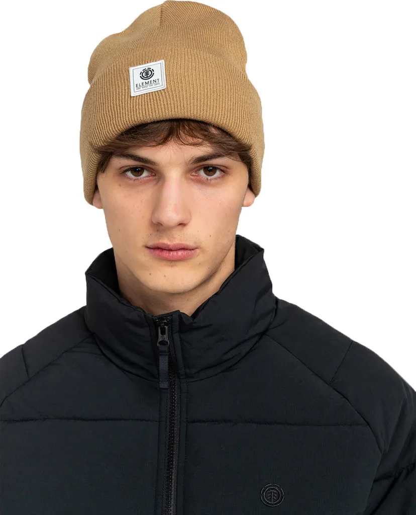 Element Dusk Classic Beanie Khaki M/L - Essential Headwear Uomo