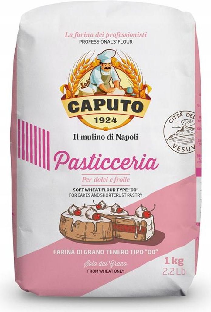 Mąka cukiernicza Pasticeria 1kg - Caputo Zdjęcie produktu 