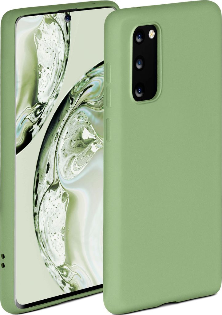 Soft-Case für Samsung Galaxy S20 / S20 5G, Farbe:Salbeigrün