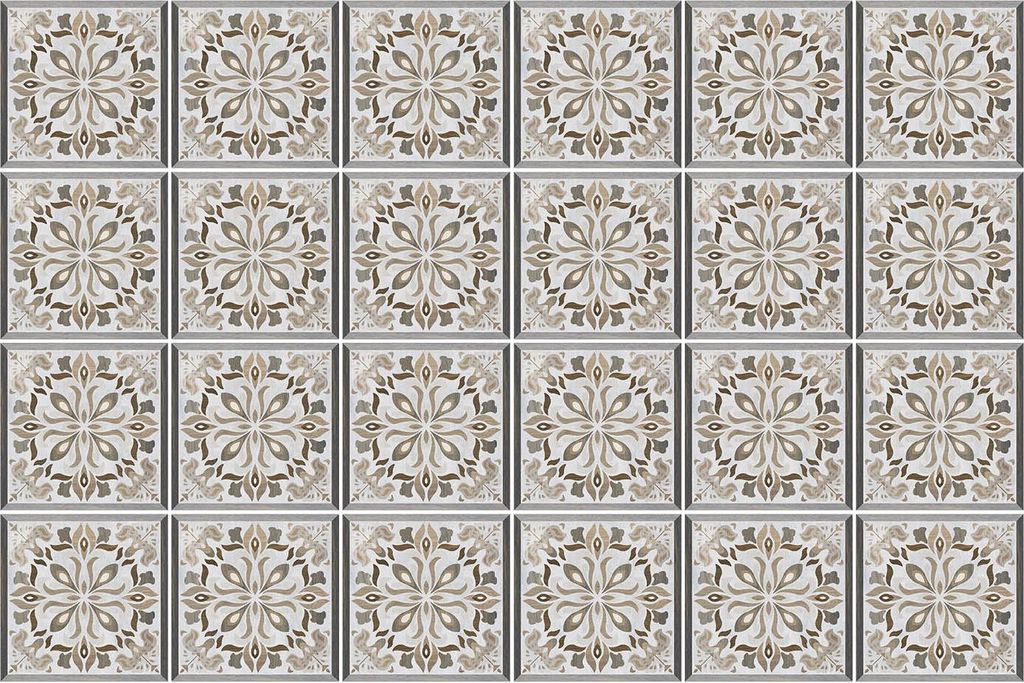 Fliesenaufkleber 10×10 cm – 24 Stück – Selbstklebend – Wasserfest – Pflegeleicht – Hitzebeständig – Für Küche & Bad – Elegante B...