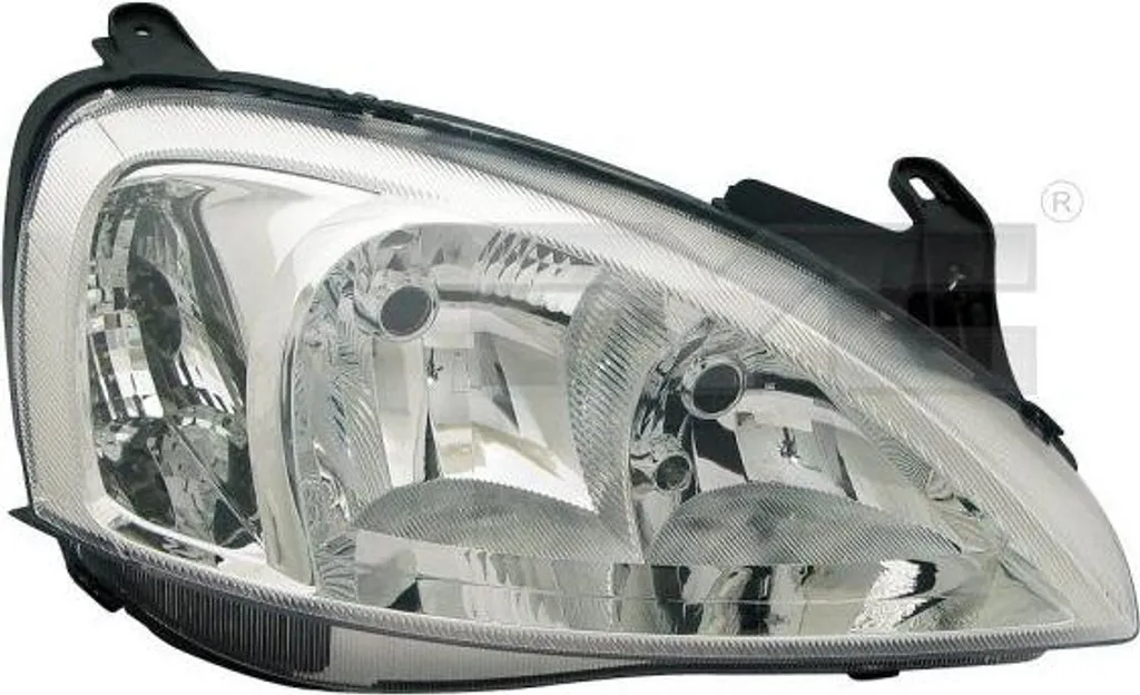 TYC 20-6065-45-2 Faro principale OE 1216138 compatibile con Combo, Corsa C
