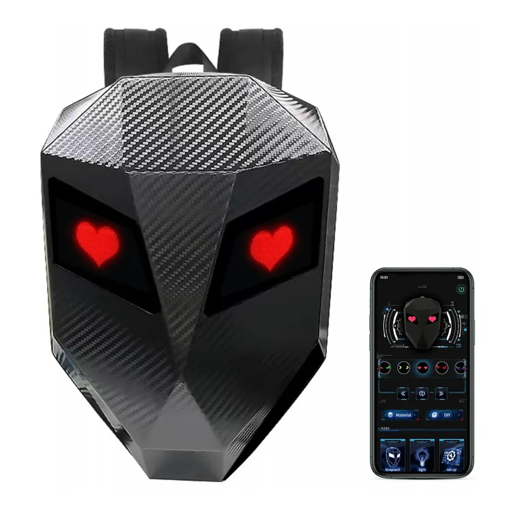 Sac à dos écran LED : restez visible et stylé avec ce sac programmable - 4