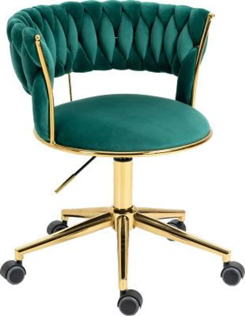 Chaise de bureau réglable AIORBER design creux et pied inox stable