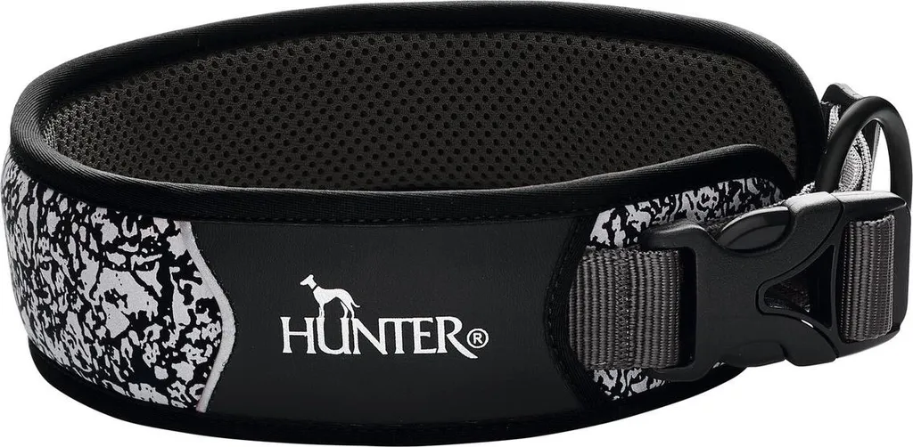 Collier de dressage rembourré pour grand chien - HUNTER Divo Reflect XL