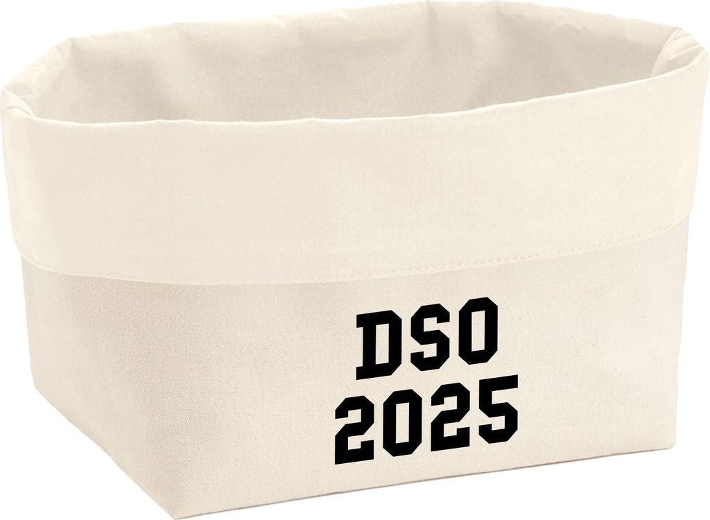 Huuraa Organizer DSO 2025 Abschluss Belgien (ndl.) 8 Liter Large Canvas Baumwolle Utensilo Geschenkidee