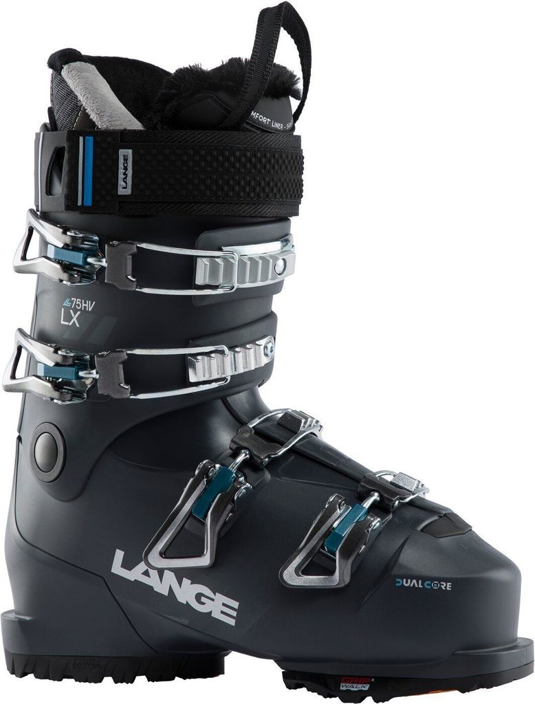 Lange LX 75 W HV GW Skischuh pewter grey Damen Gr. Mondo 26.0 - EU 40.5 Skiboot Skistiefel Ski Schuh Winter Wintersport