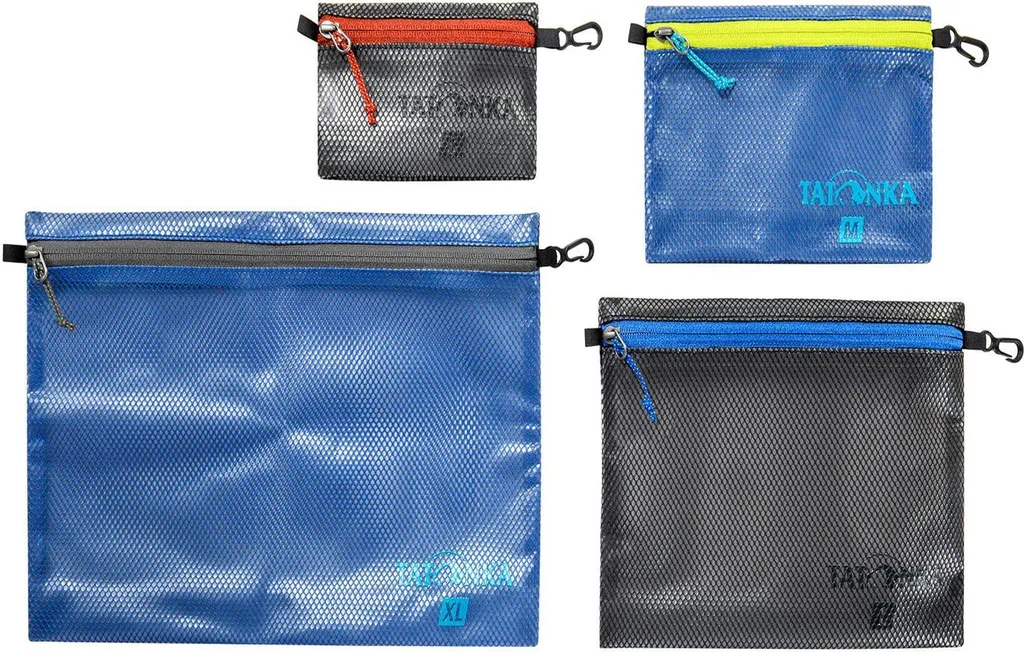 TATONKA Zip Pouch Set Nero: L'Organizer Tech per i tuoi Gadget