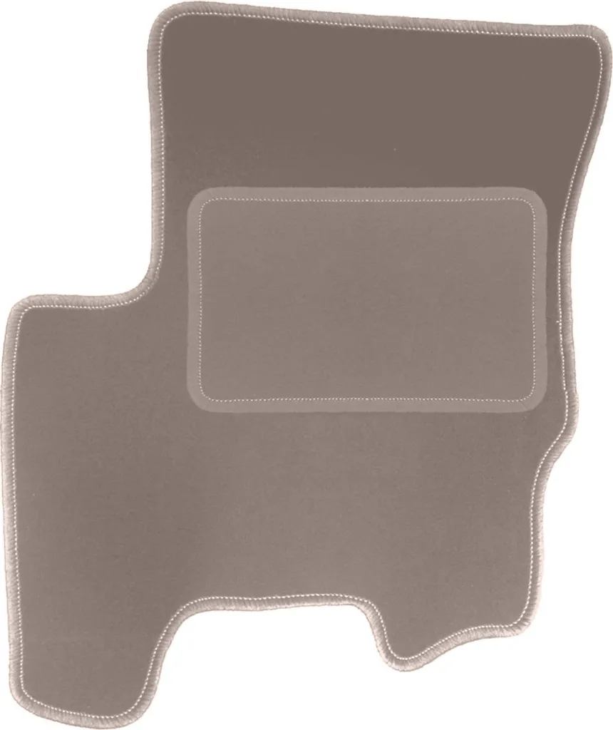 Tappetino Conducente Beige SsangYong Korando II KJ 1998-2006 | Velluto Top