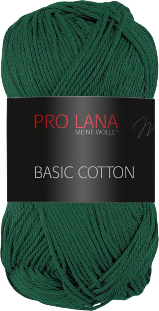 Pro Lana Basic Baumwolle 50g (72) dunkelgrün Produktbild 