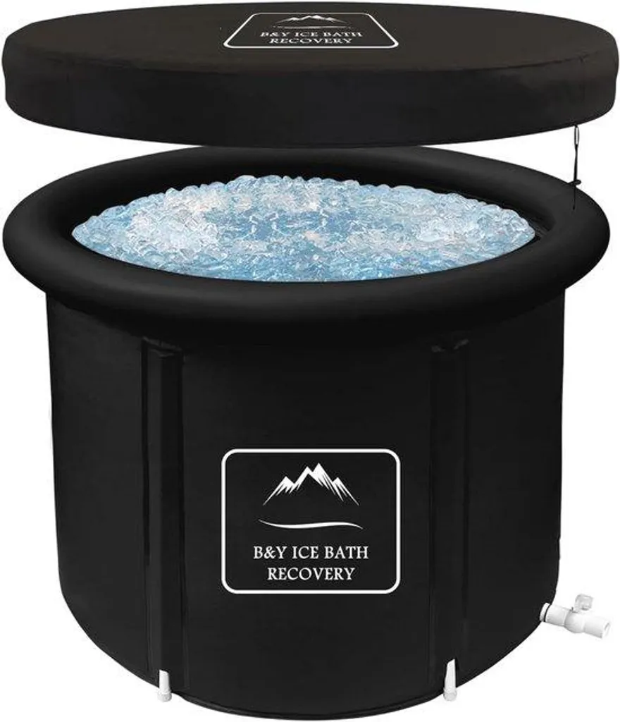 Bain de glace pliable de récupération après effort pour sportifs adultes