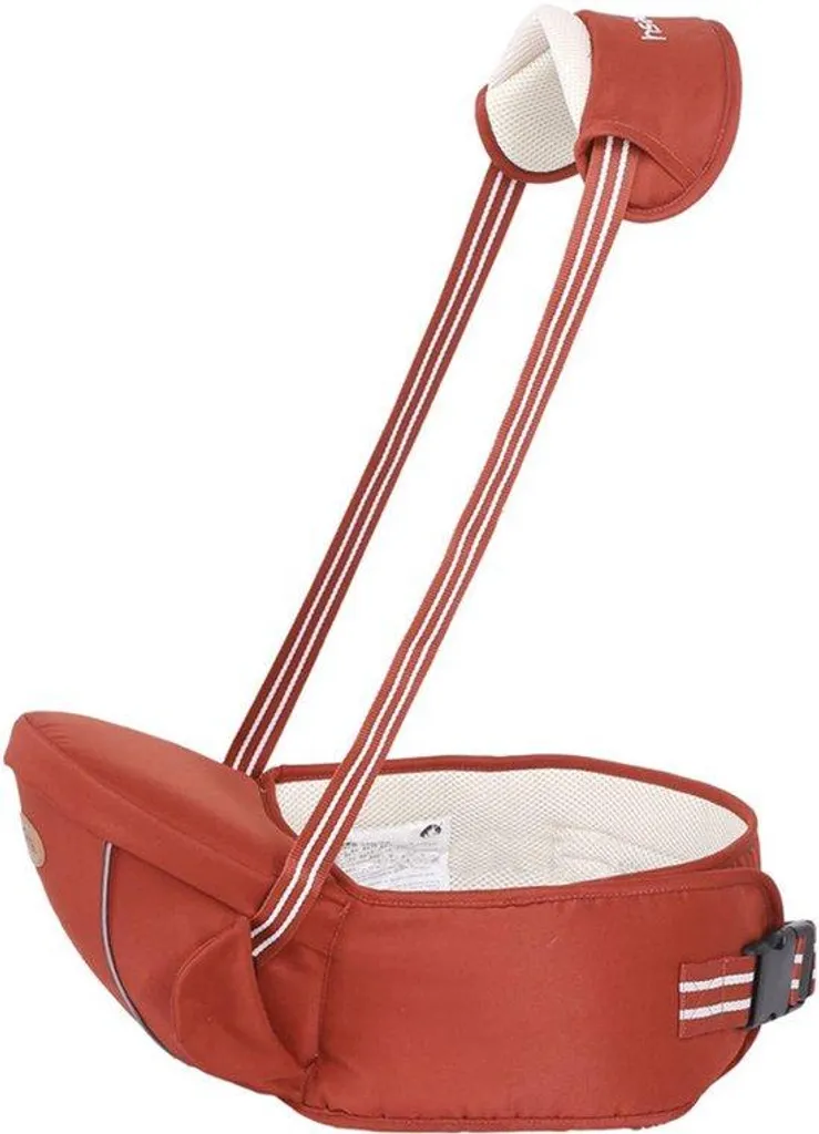 Porte-bébé latéral pour voyage et sorties - Rouge - Léger et facile à porter