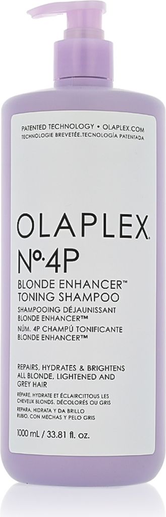 Olaplex No.4P Blonde Enhancer Toning Shampoo 1000 ml Produktbild 