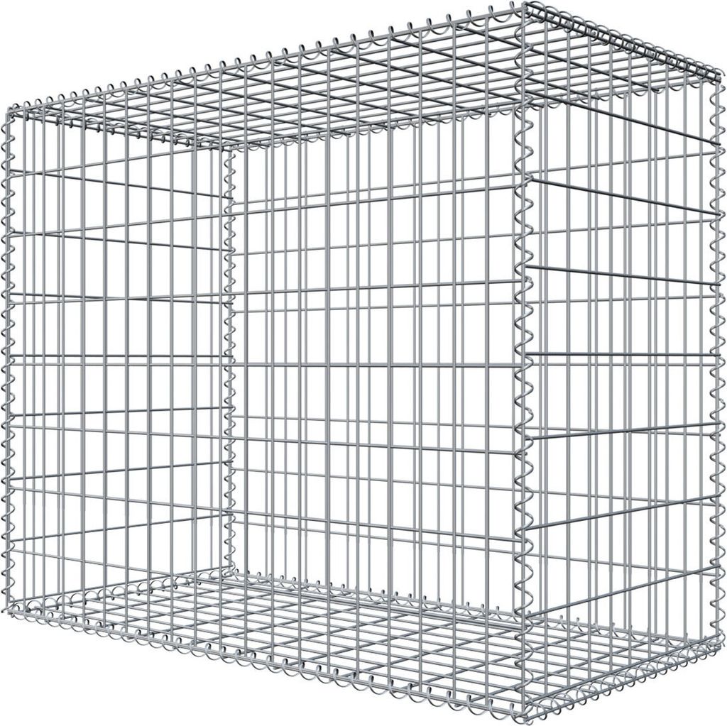 Gabione 80x100x50 Steingabione MW 5x10 Spiral Gitterkorb Produktbild 