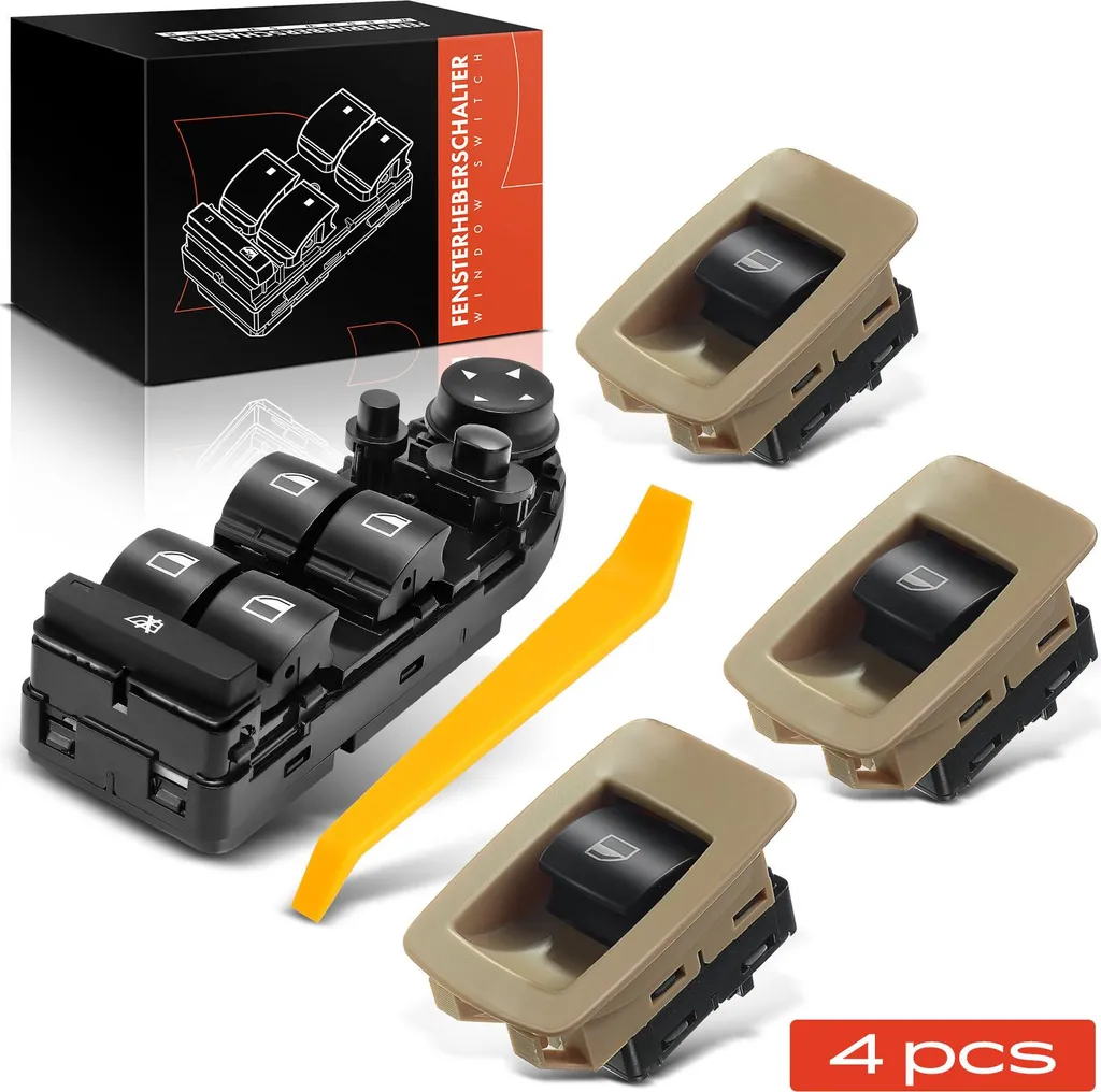 Commande de Lève-vitre Électrique BMW X5 E70 et X6 E71 - Pack de 3 Pièces