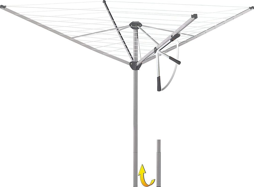 JUWEL Wäschespinne Novastar 500 Compact 4-5 Ladungen Alurohr 50mm Wäschetrockner