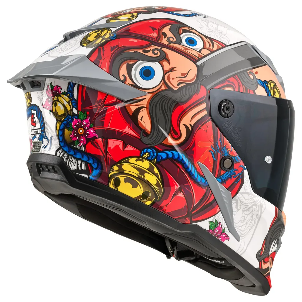Casque Scooter Bogotto Blade Luck M Idéal pour Trajet Urbain Été - 2