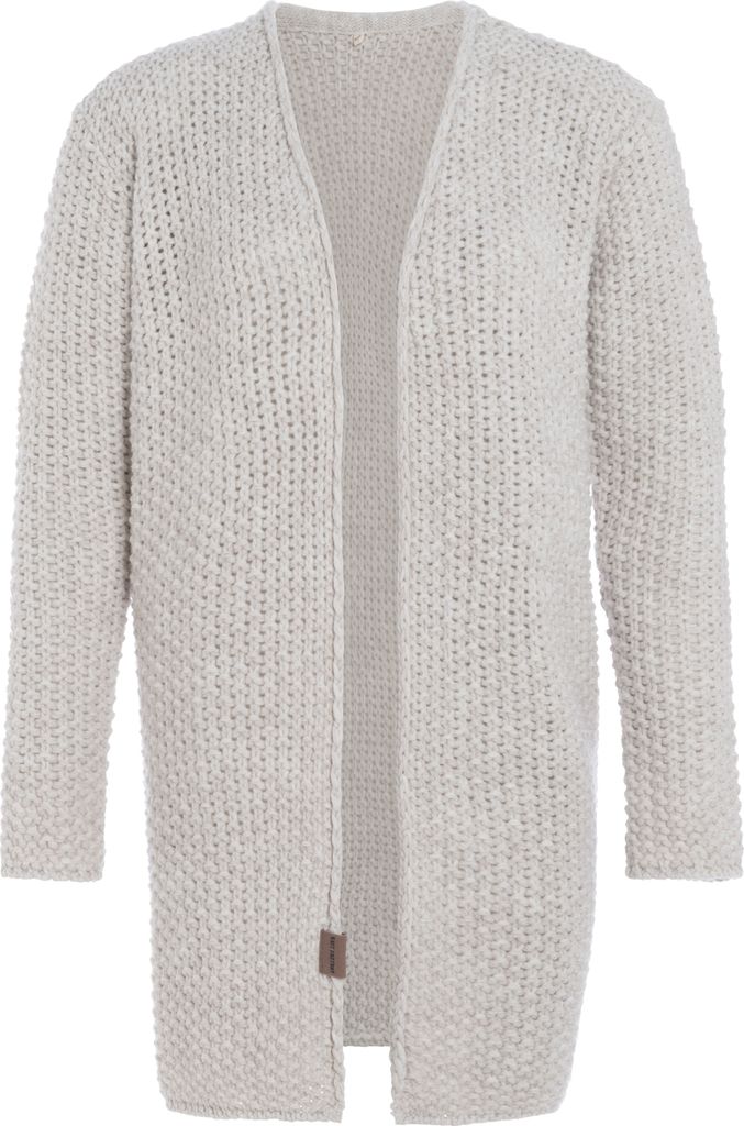 Knit Factory Carry Strickjacke - Beige - 40/42