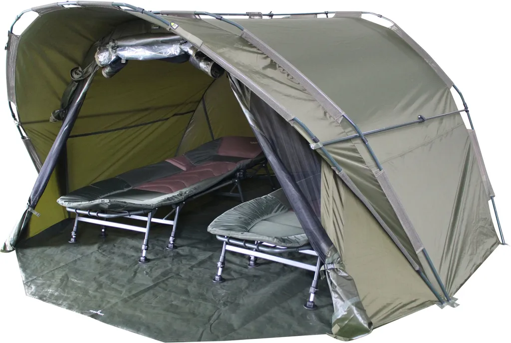 Tente de pêche anti-condensation MK Fort Knox Solid abri vent violent - 5
