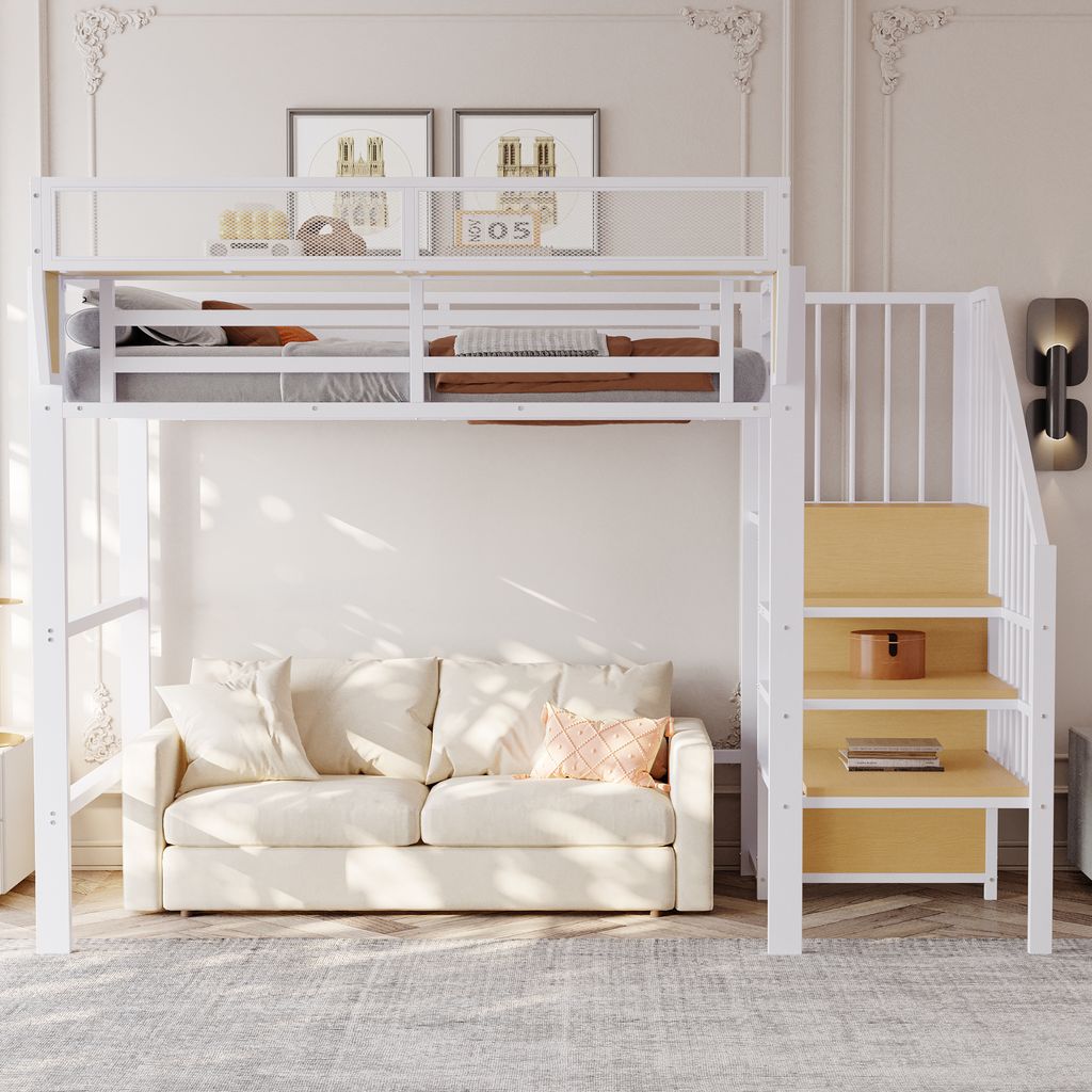 okwish dětská postel 90x200, podkrovní postel s Obrázek produktu 