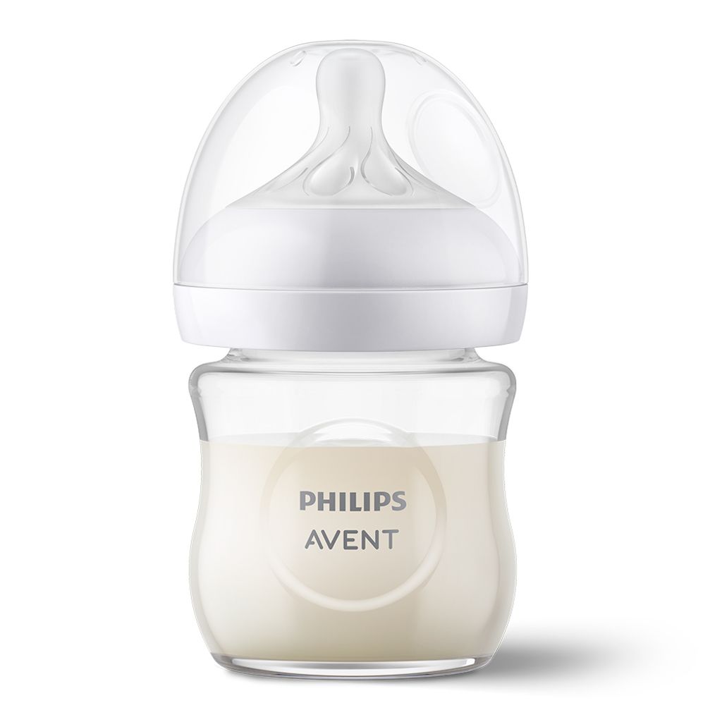 Philips AVENT Fľaša Natural Response sklenená 120 ml, 0m+ Obrázok produktu 3