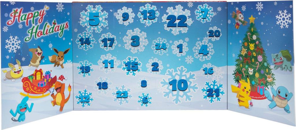 Pokémon - Adventskalender Pikachu Figuren Holiday Calender Produktbild 11