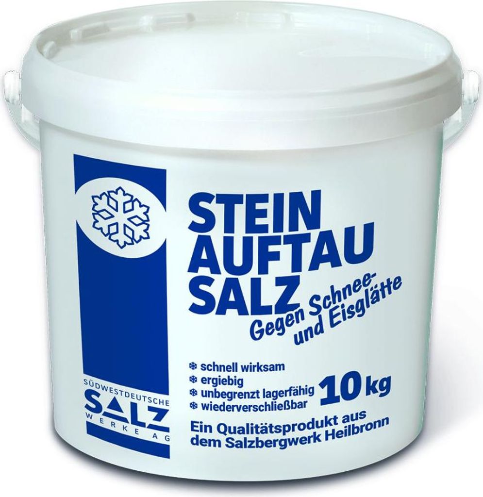 Streusalz 10 kg Eimer Produktbild 