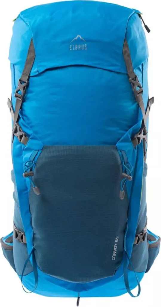 Sac à dos idéal pour trek et excursions montagne Elbrus Convoy Noir