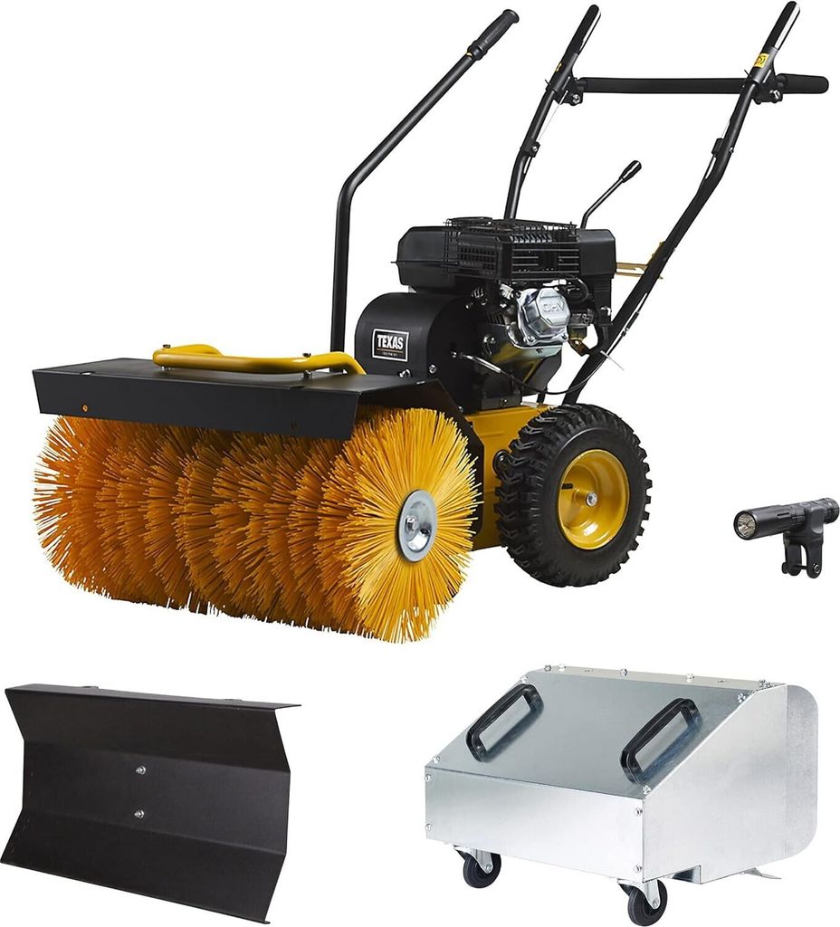 Texas Kehrmaschine Benzin Schneeräumer Laubsammler 60cm Produktbild 