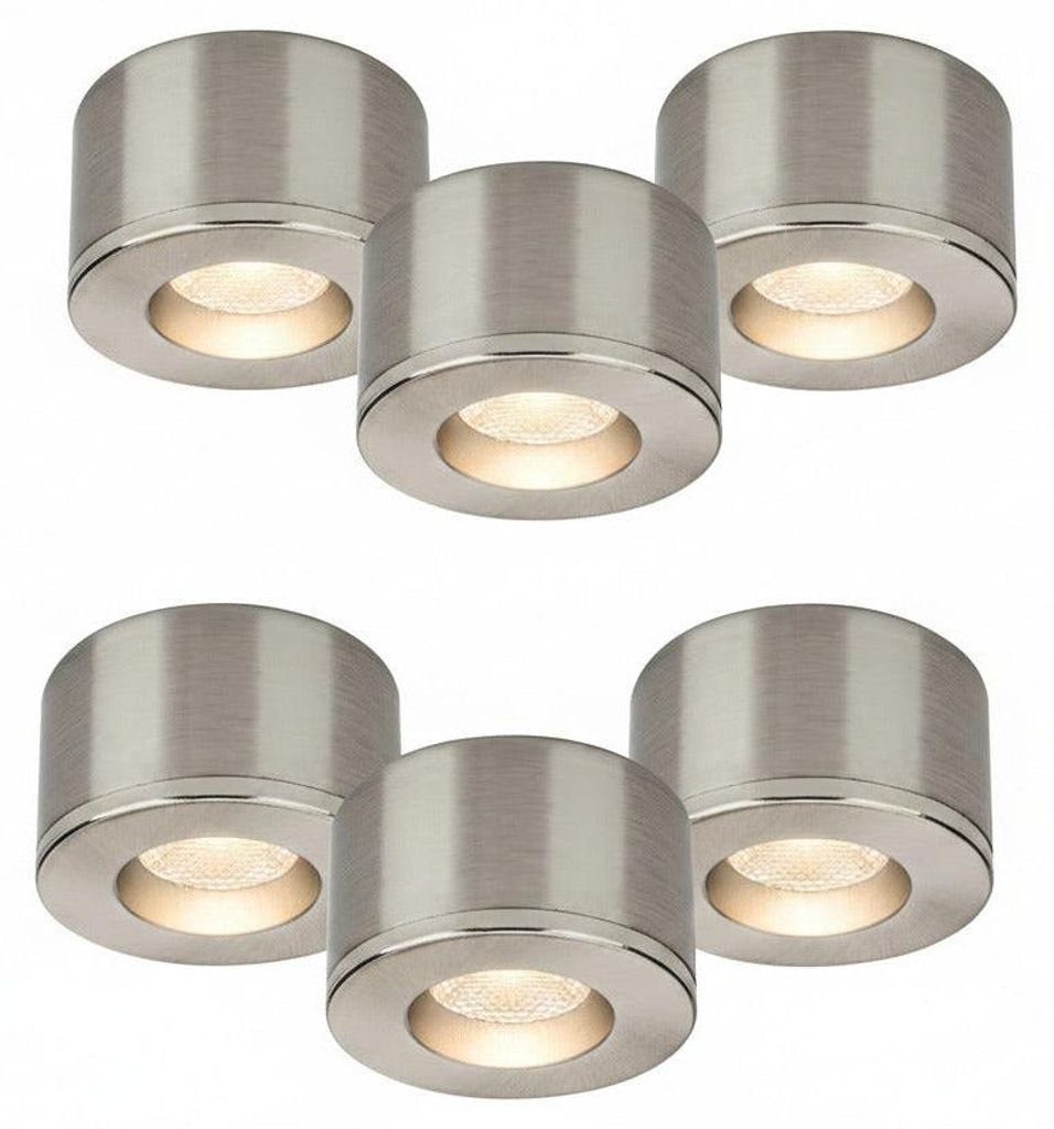 Malmbergs MD-29 LED Kit Satin – 6er Set Mini LED Spots – Produktbild 