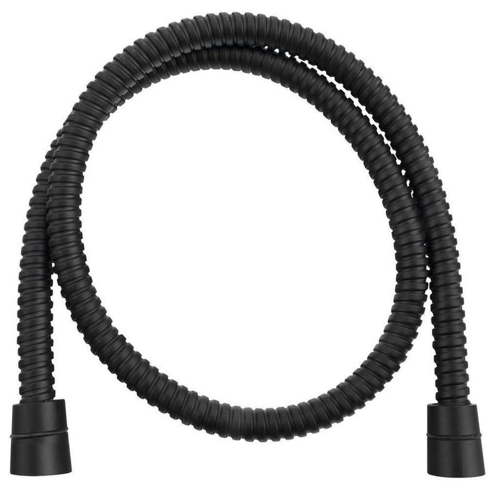 Sapho POWERFLEX Metall-Duschschlauch, 100cm, Schwarz matt Produktbild 