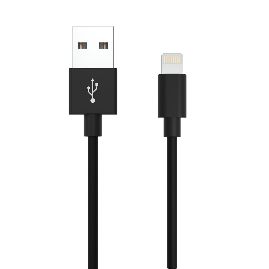 ANSMANN Lightning Kabel 200 cm Ladekabel Aluminum Gehäuse für iPhone/iPad