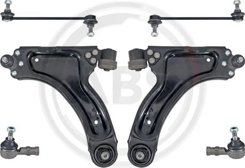 Kit réparation bras suspension A.B.S. 219912 pour Opel Corsa C et Combo