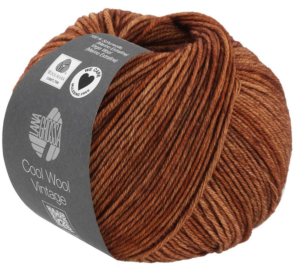 Lana Grossa - Cool Wool Vintage 7383 rehbraun Produktbild 