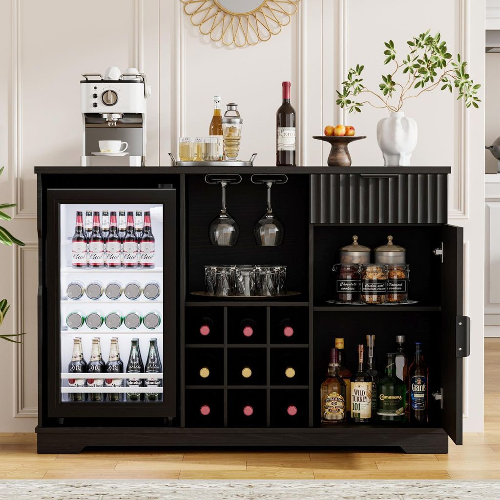 BROTTAR Barschrank mit Kühlschrank inklusive - Weinbar mit Produktbild 