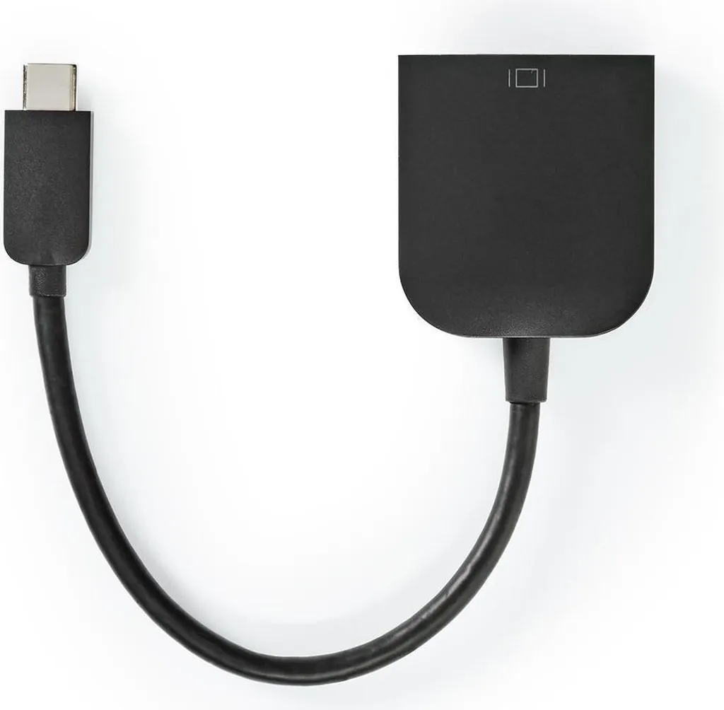 Adattatore USB-C a VGA 1920x1200 | USB 3.2 Gen 1 | 5Gbps | 0.2m Nero