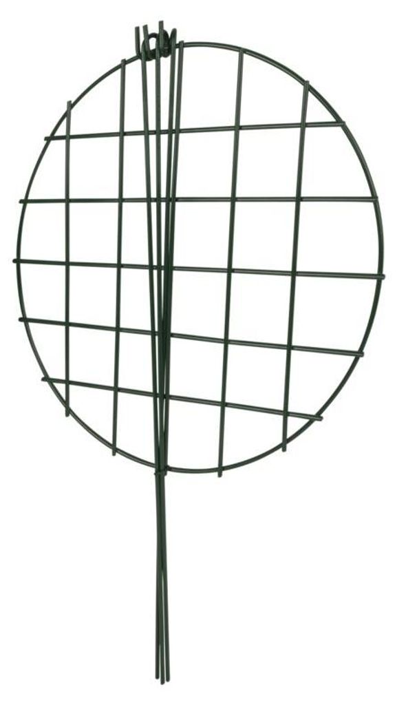 Windhager Blumenstütze mit rundem Gitterteller, 60 cm Höhe, Produktbild 